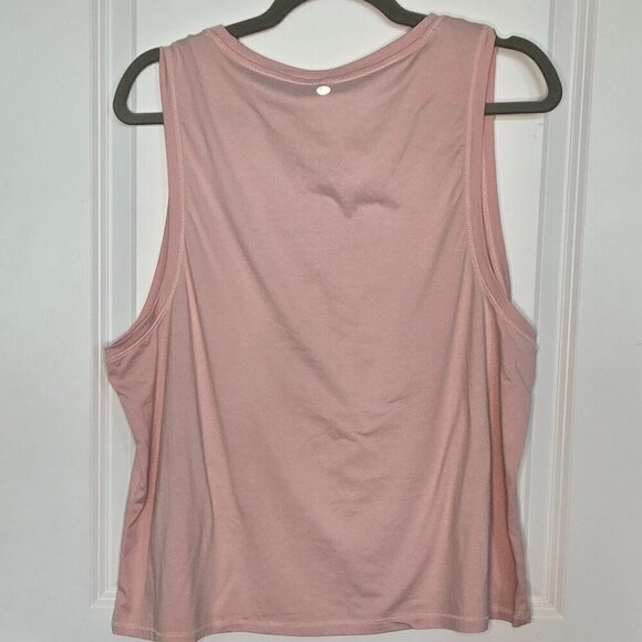 Yogalicious Super Soft Sleeveless Workout top - XL Pink - Picture 2 of 3